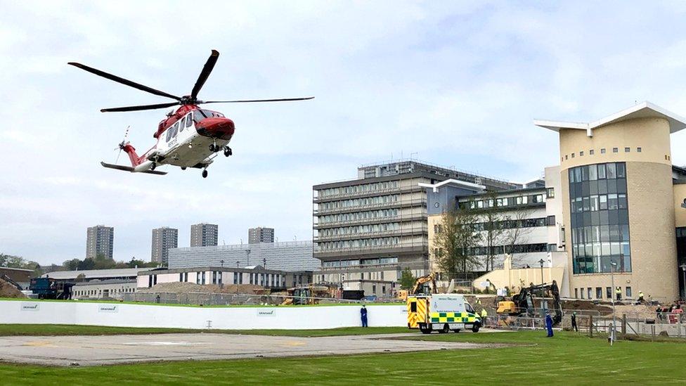 Medivac into Aberdeen