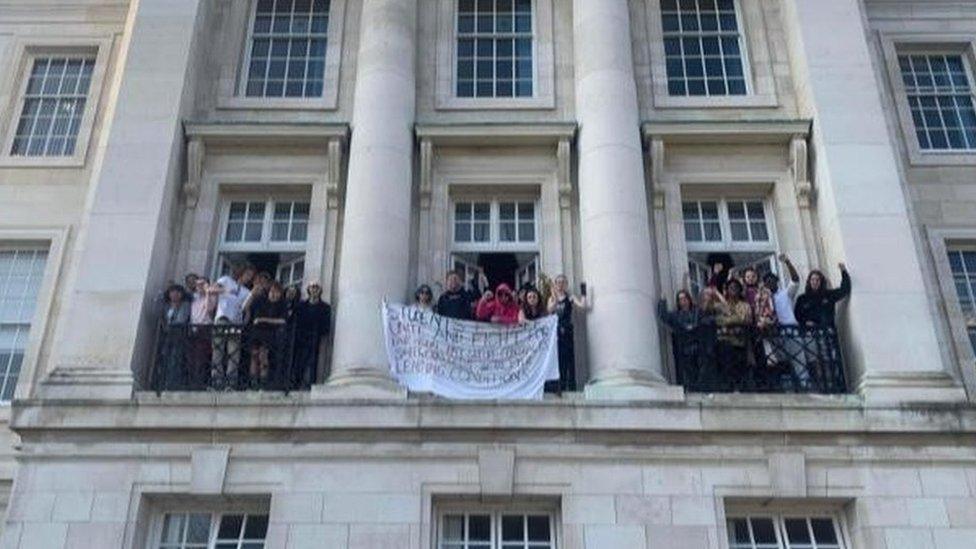 Striking students