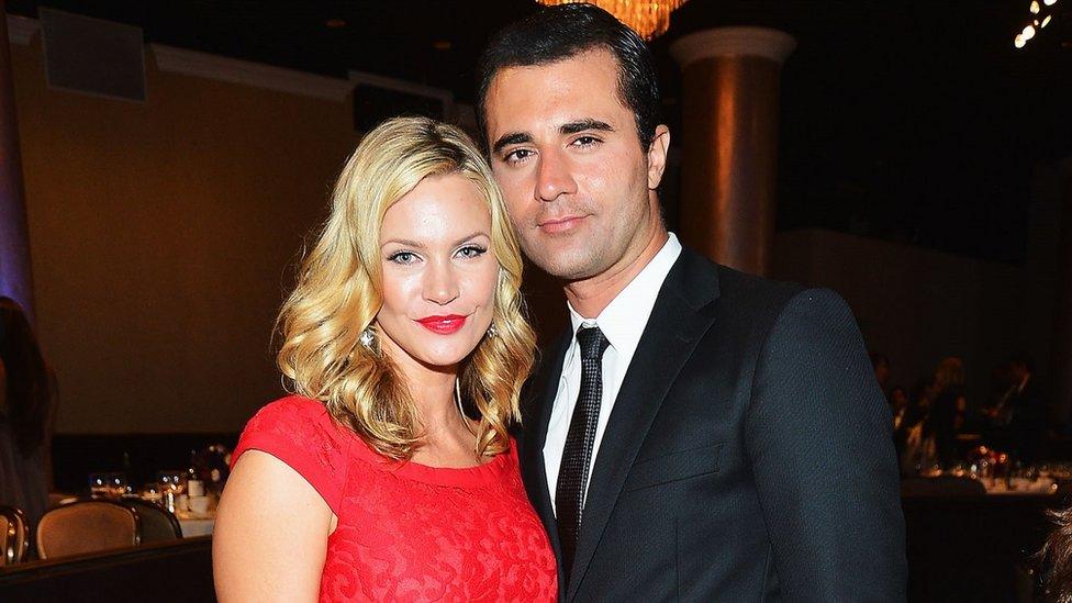 Darius Campbell and his ex-wife Natasha Henstridge