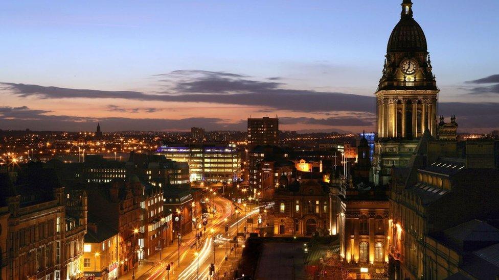 Leeds Headrow and Town Hall