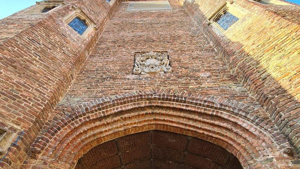 The restored gatehouse