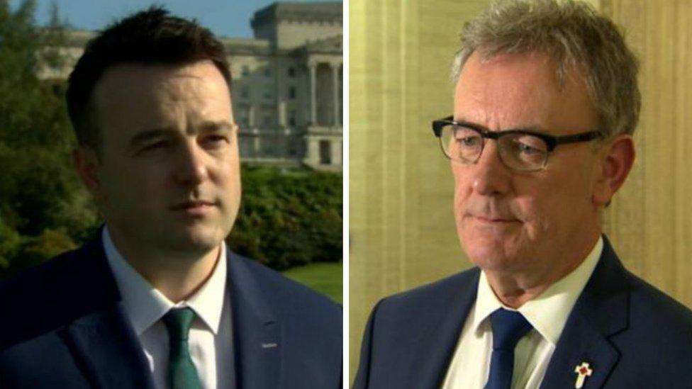 Colum Eastwood Mike Nesbitt