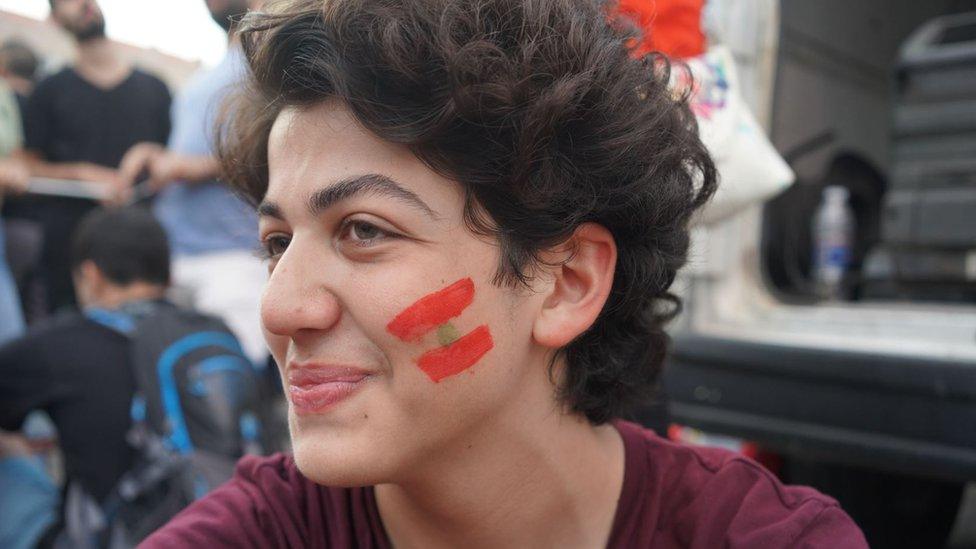 Lebanese demonstrators who spoke to the BBC about why they are protesting