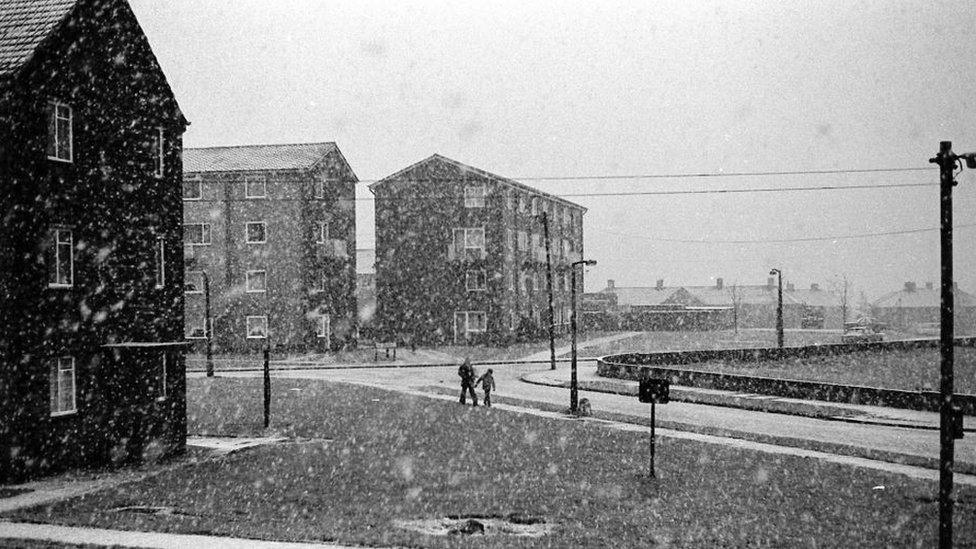 Buttershaw in the snow