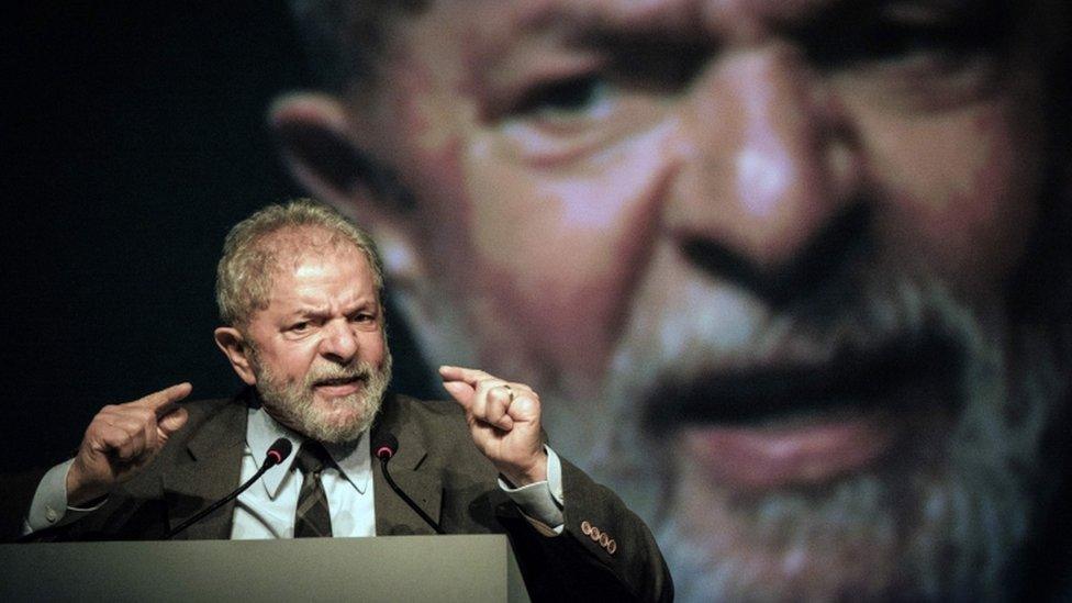 Brazil"s former president (2003-2011) Luiz Inacio Lula da Silva in Rio de Janeiro, Brazil on October 4, 2016