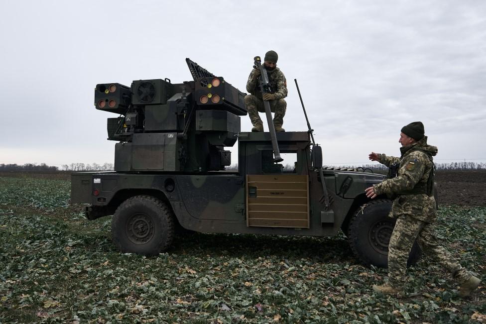 Air defences of Kyiv - an anti-aircraft missile system