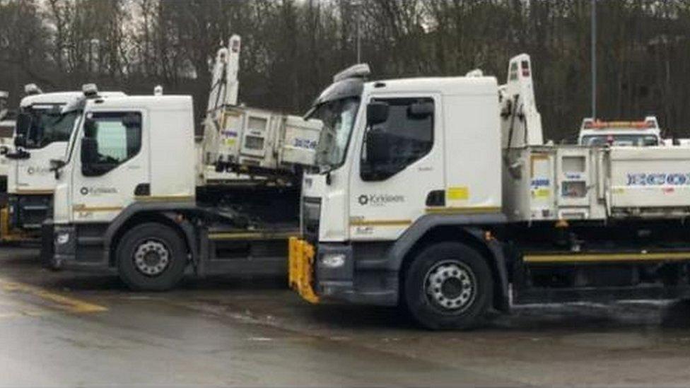 Gritting fleet