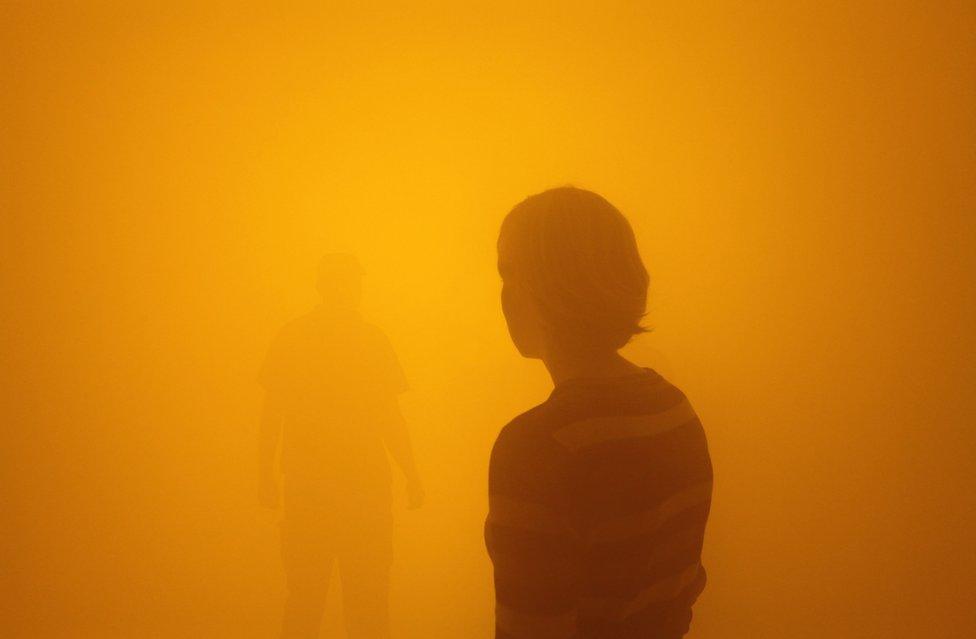 Olafur Eliasson exhibition at Tate Modern