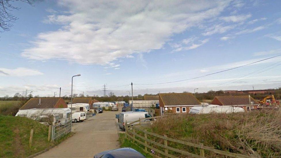 Calverton traveller site