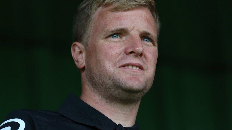 Bournemouth manager Eddie Howe