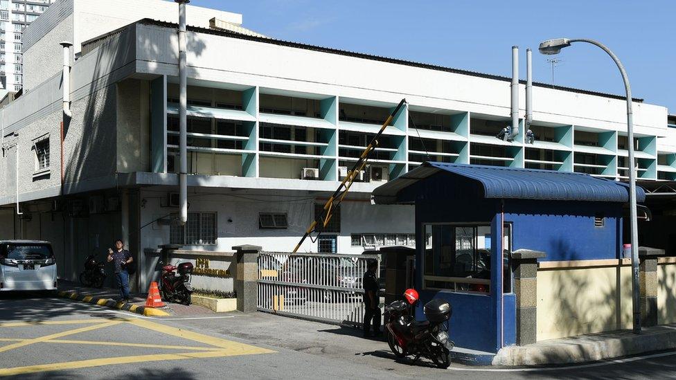 A general view of the forensic department at Kuala Lumpur hospital, Malaysia, on February 17, 2017.