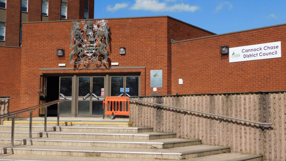 Cannock Chase District Council offices