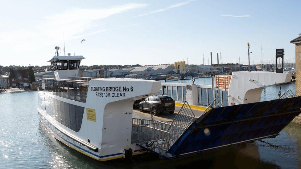 Cowes Floating Bridge