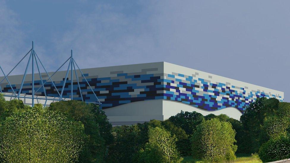 Artist impression of Arco's planned second distribution centre