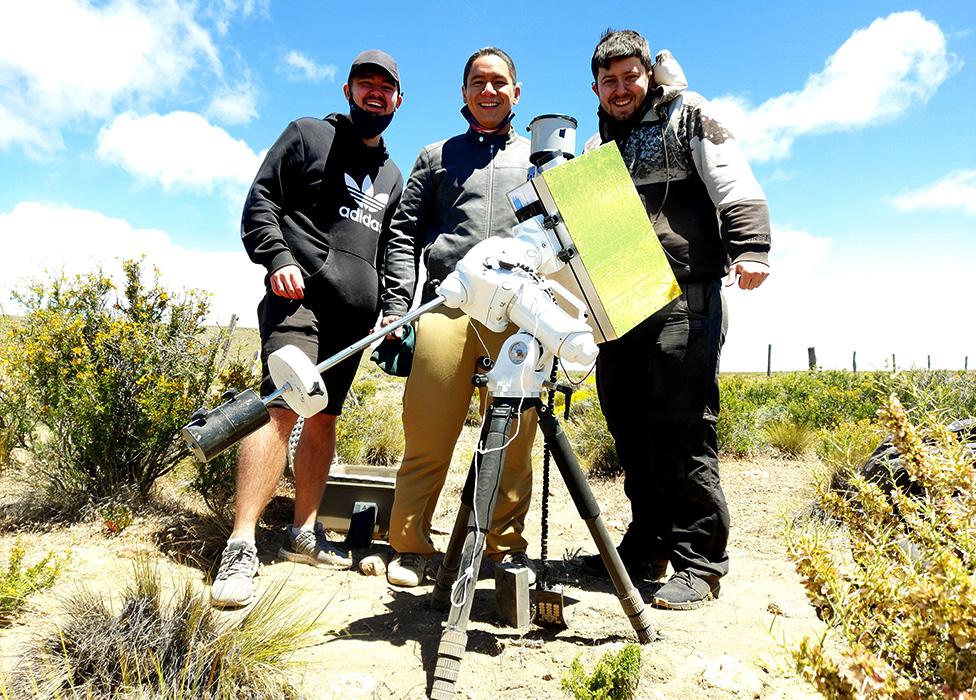 Left to right Kaine Bunting, Gabriel Muro, and Brad Ramsey