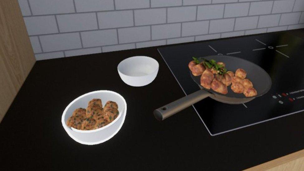 Virtual meatballs