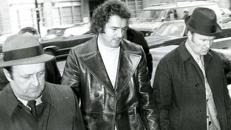 1972 photo of Frank Salemme's arrest