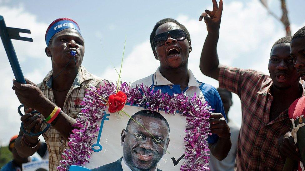 FDC supporters in Uganda