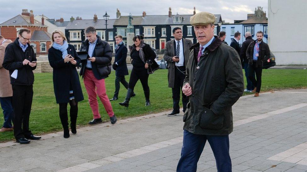 Nigel Farage in Hartlepool