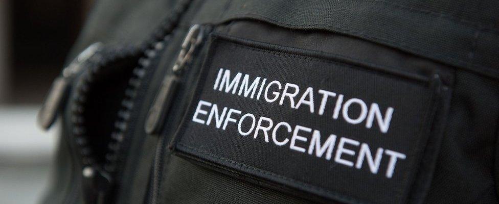 Immigration enforcement officer