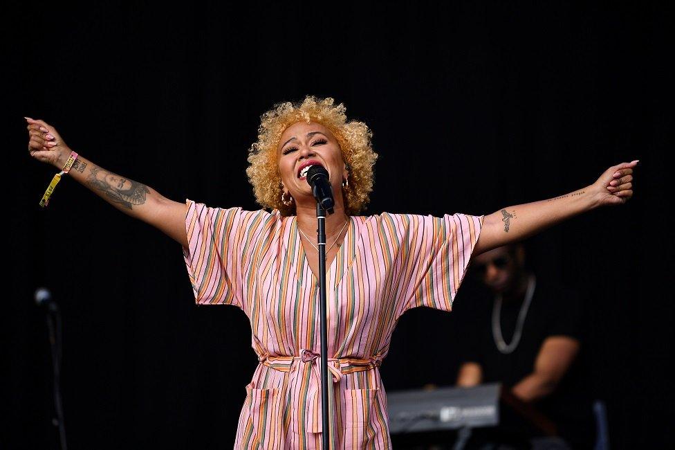 Emeli Sande performs on the main stage at TRNSMT