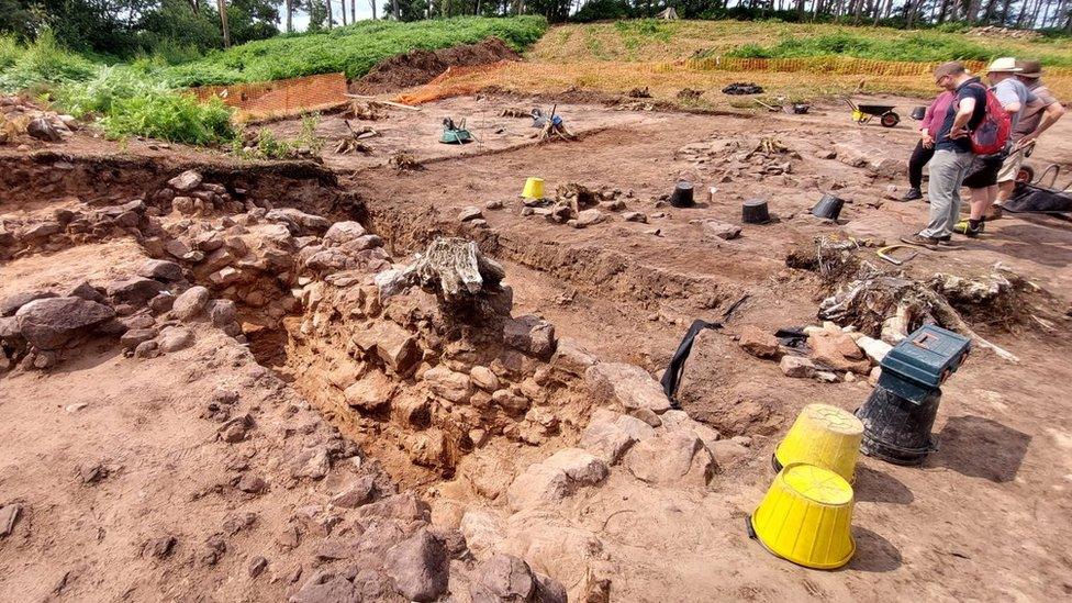 Nesscliffe Hill dig