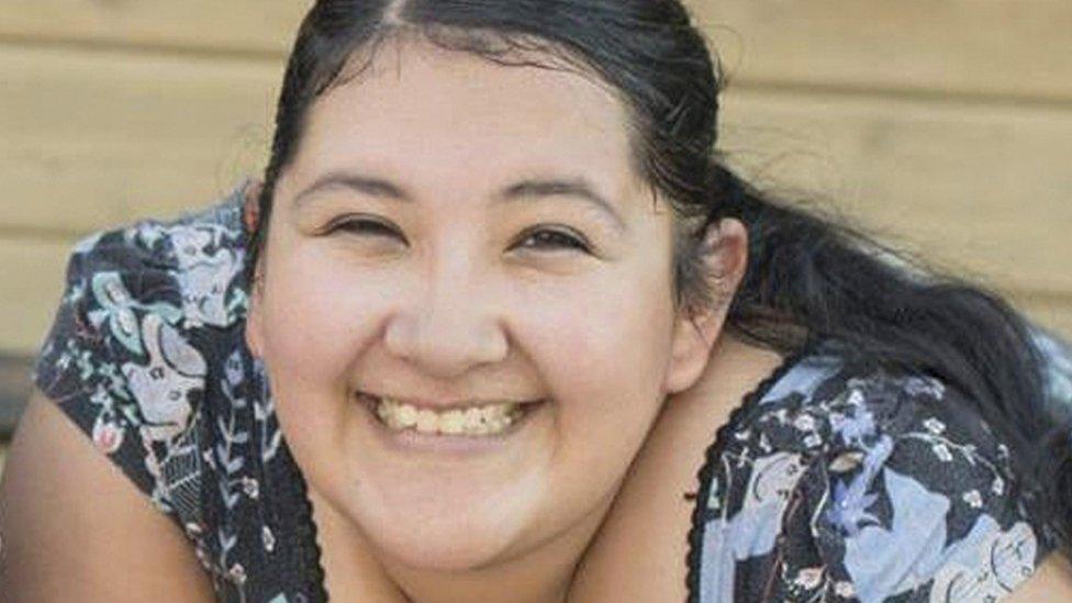 San Bernardino shooting victim Aurora Godoy appears in a photo on her Facebook account.