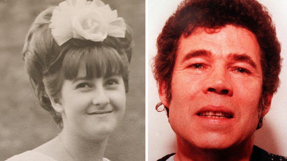 Fred West and suspected victim Mary Bastholm