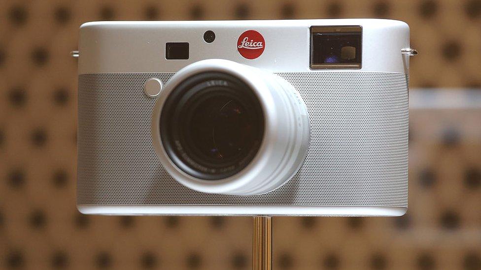 Leica camera designed by Jony Ive and Marc Newson