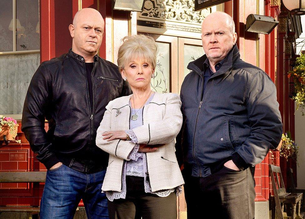 Grant Mitchell, Peggy Mitchell, Phil Mitchell