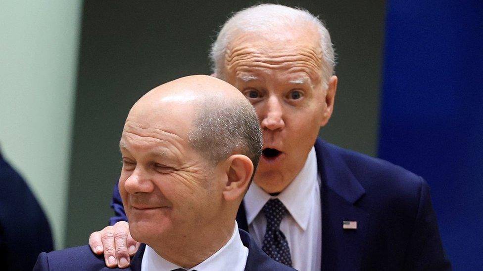 Scholz and Biden