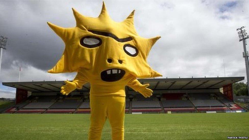 Partick Thistle's new mascot