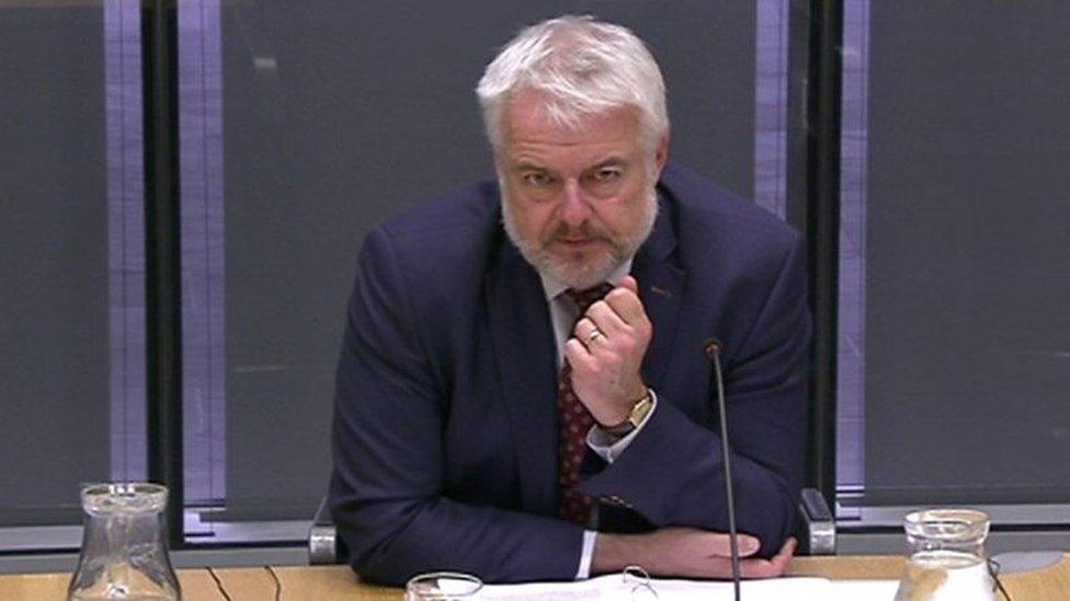 Carwyn Jones in the Senedd