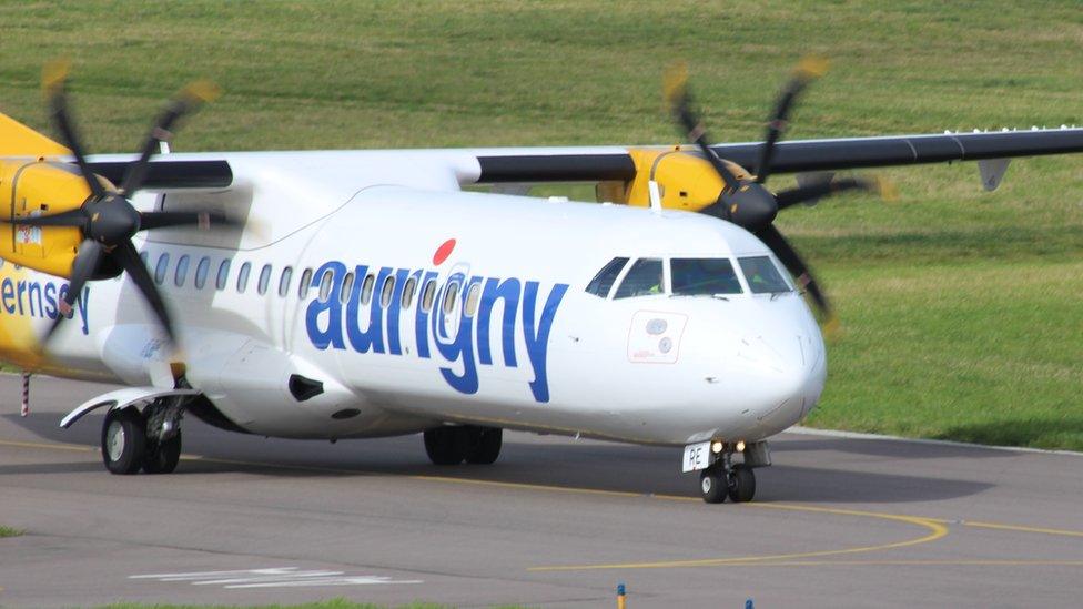 Aurigny plane