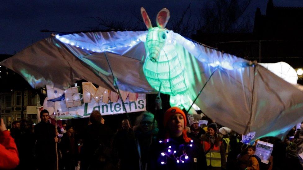 Lantern parade