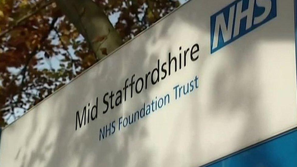 Mid Staffordshire NHS Foundation Trust sign