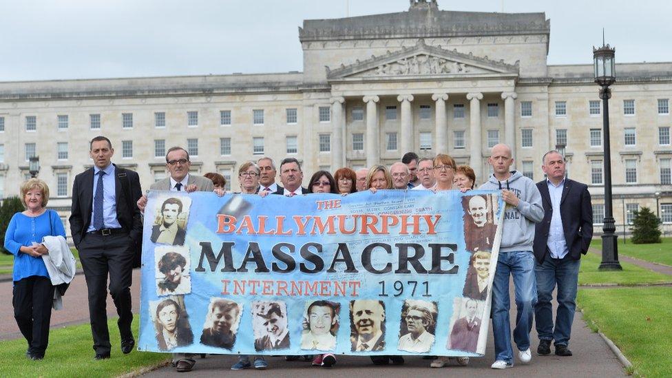 Ballymurphy campaign at Stormont