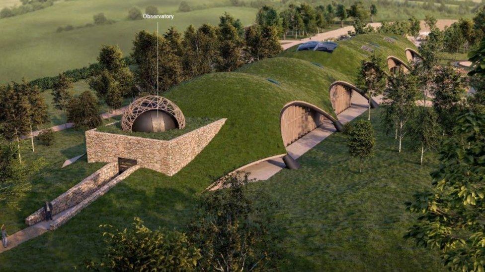 Artist's Impressions Of The Natural World Learning Centre Within The Maidenbrook Country Park