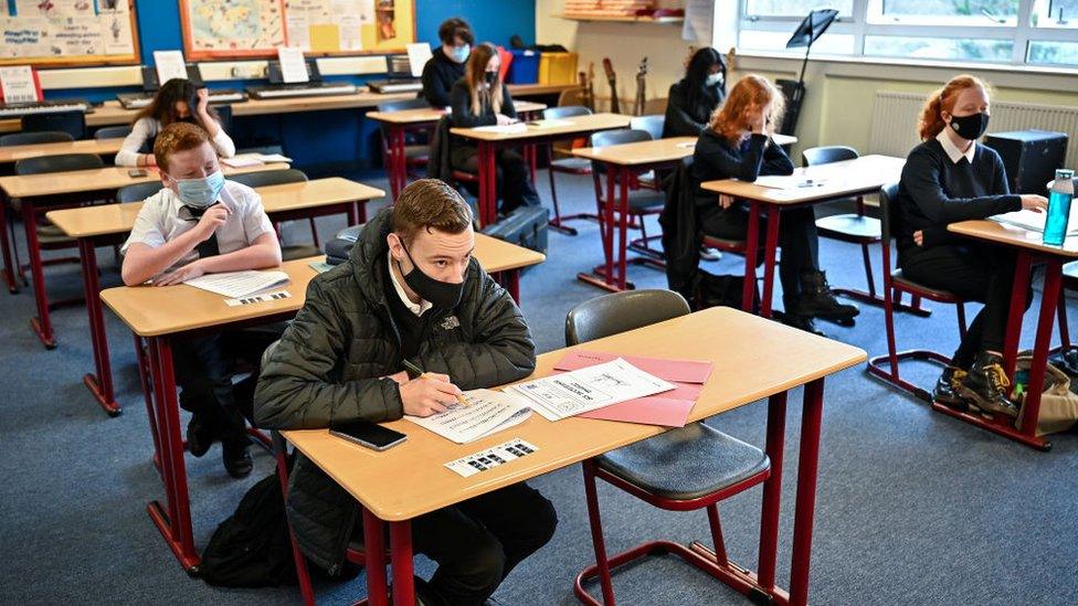 school classroom masks