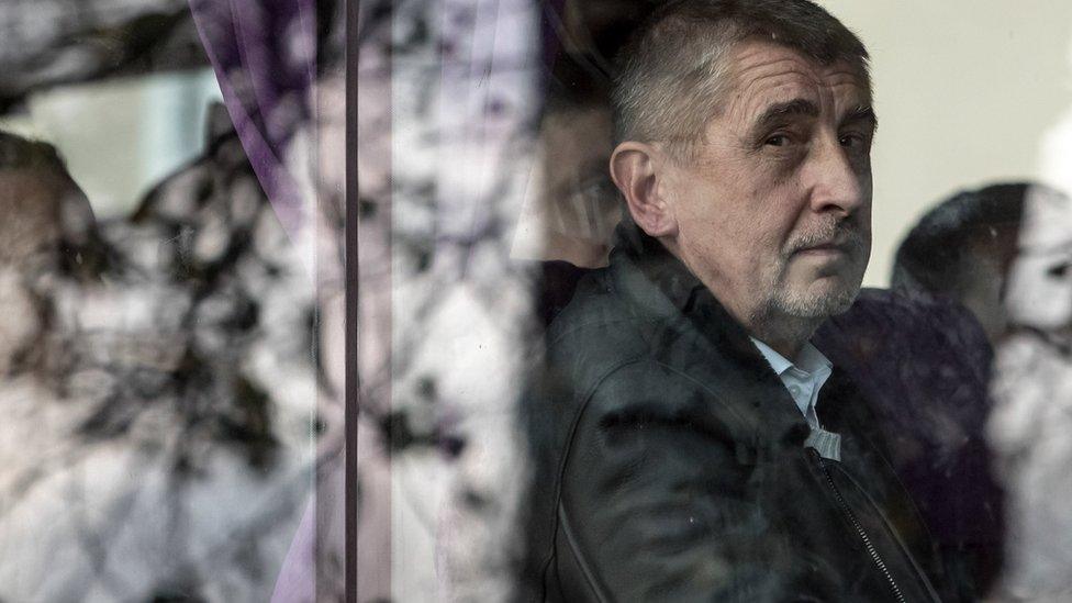 Andrej Babis, the leader of the ANO movement