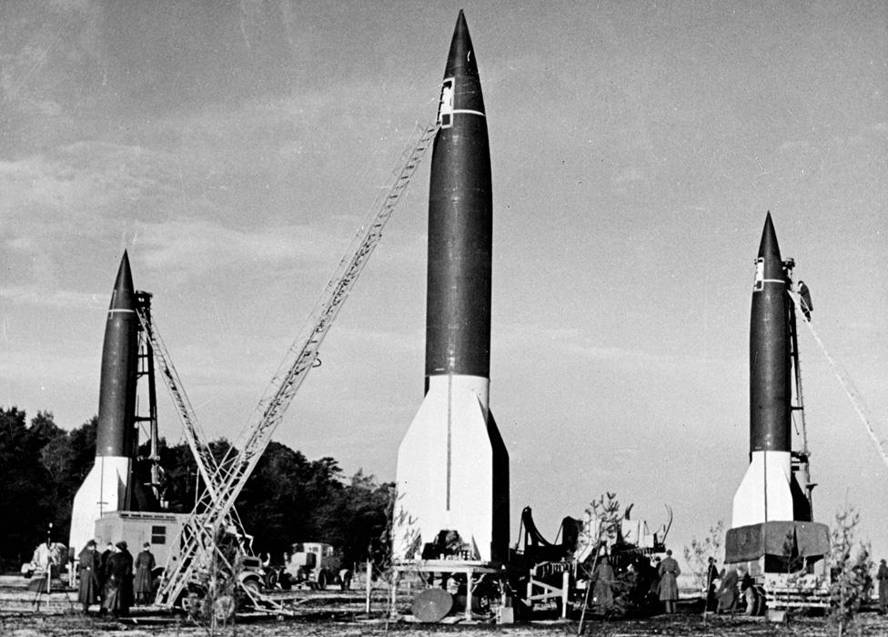 Launching site for V2 rockets in Germany