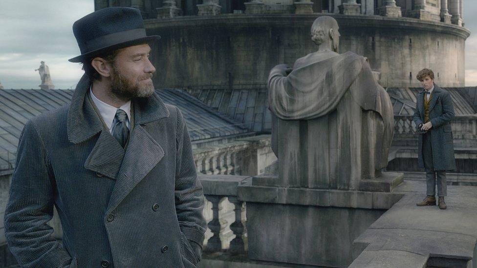 Jude Law as Dumbledore