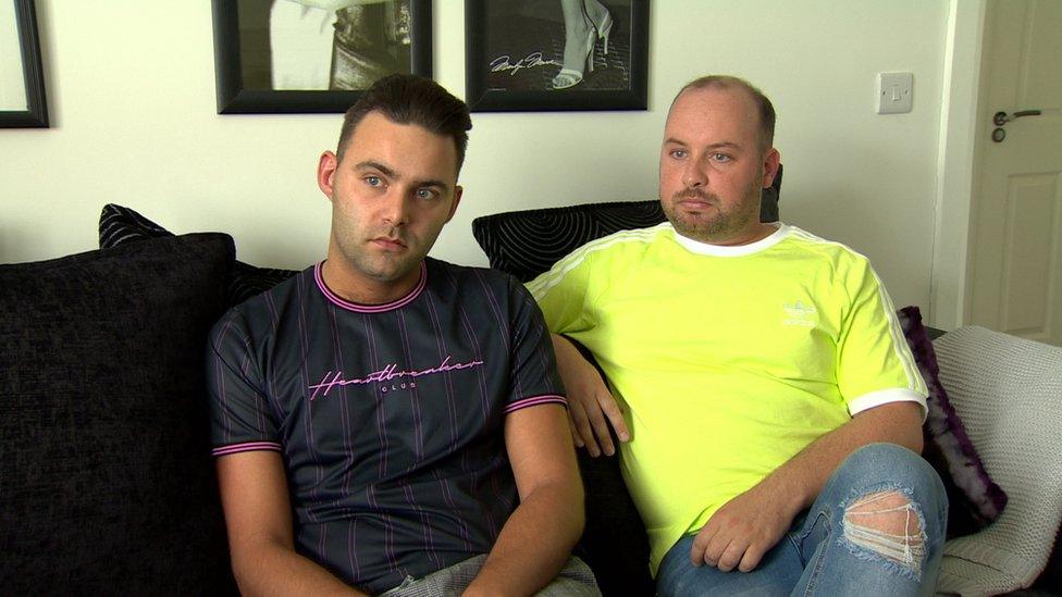 Matthew Moore, from Belfast, is marrying his partner Aaron