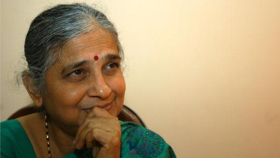 Sudha Murthy, wife of Infosys founder NR Narayana