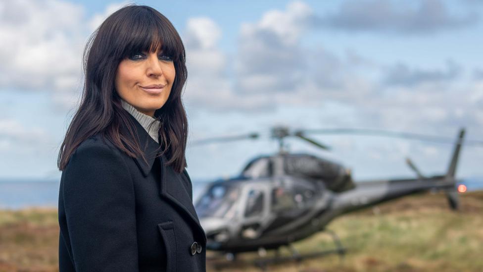 Claudia Winkleman on The Traitors