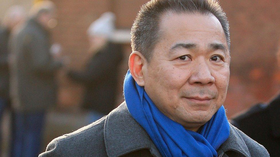 Leicester City FC chairman Vichai Srivaddhanaprabha