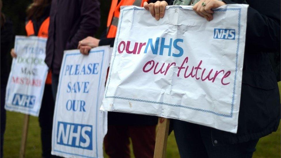 Junior doctors' protest