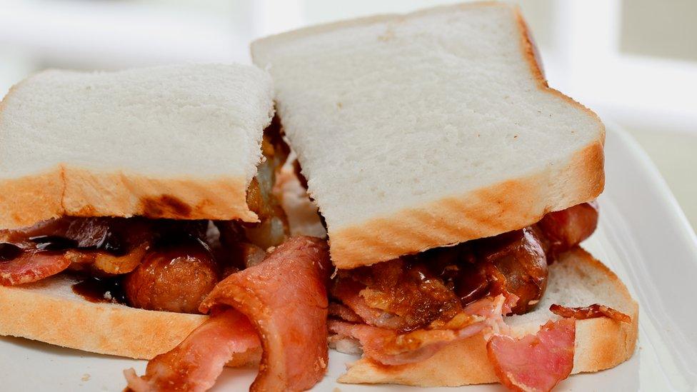 Bacon sandwich