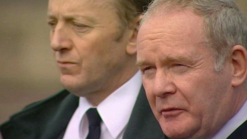 Sir Hugh said he thought history would judge Mr McGuinness 'fairly'