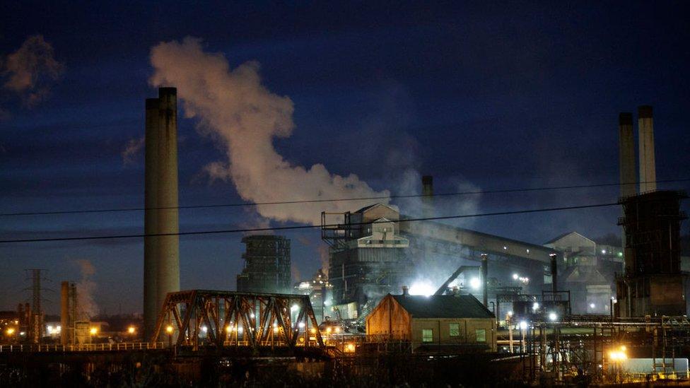 Steam is emitted from U.S. Steel Clairton Works, March 11, 2018 in Clairton, Pennsylvania.